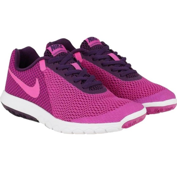 Nike Flex Experience RN 6 Womens 10 US Fire Hyper Pink Running Shoe 881805-601 - Picture 2 of 9